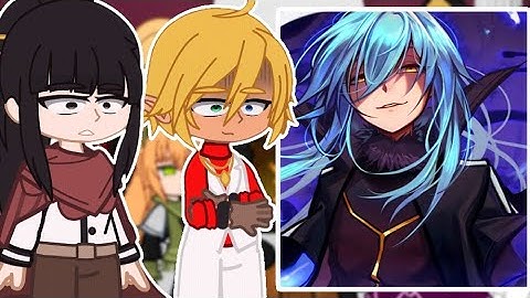 Overlord react to Rimuru Tempest || Tensura || All parts || Gacha react🇺🇸🇧🇷