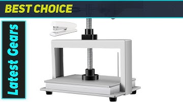 Bookbinding Press Machine: The Ultimate Flattening & Nipping Tool for A4 & More!