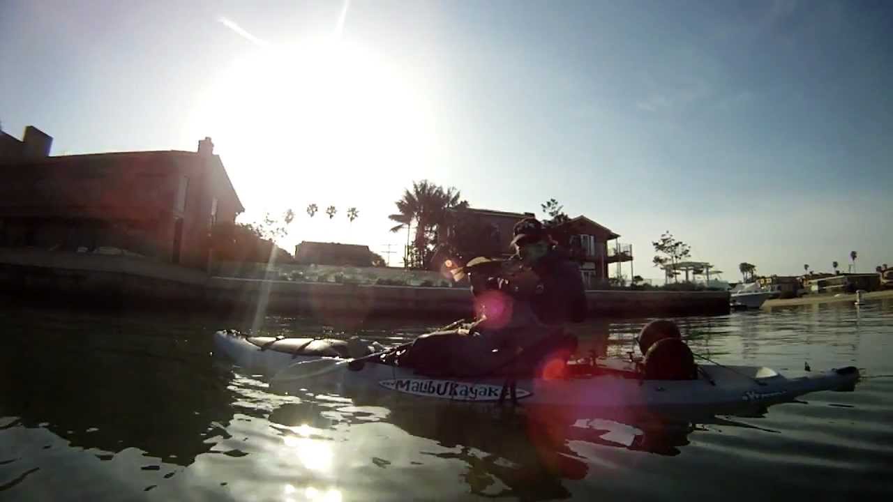 Kayak Fishing Alamitos Bay, CA YouTube