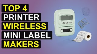 Top 4 Printer Wireless Mini Label Makers | Compact Wireless Label Printer