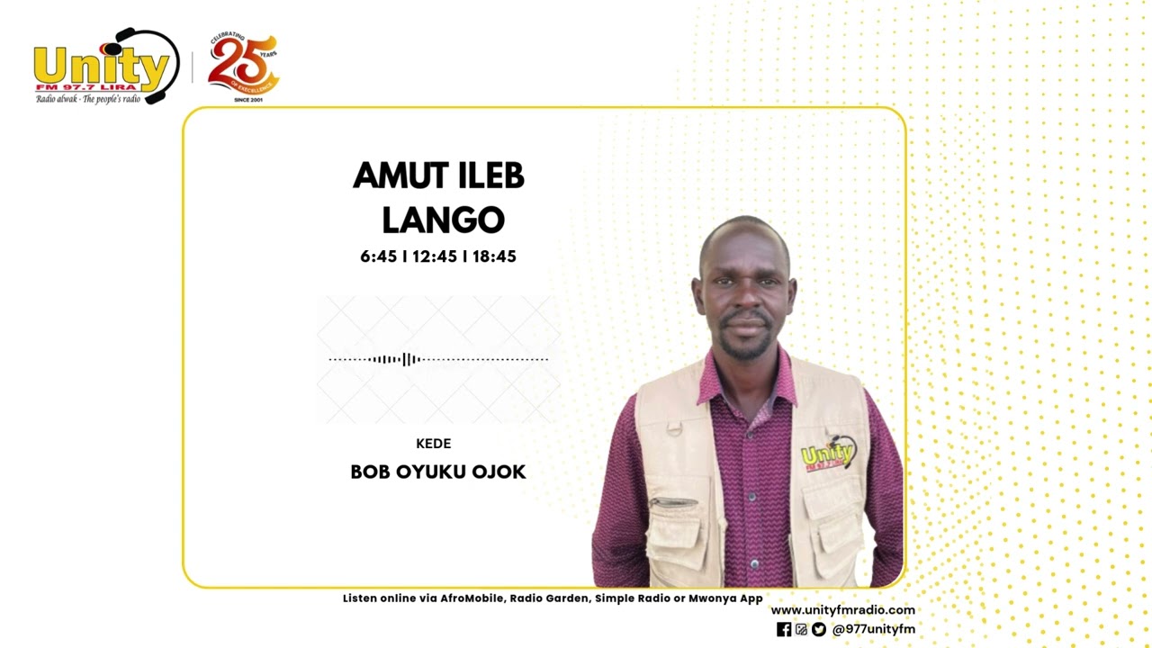 UNITY FM 97.7 LIRA MORNING NEWS [05-03-2026]