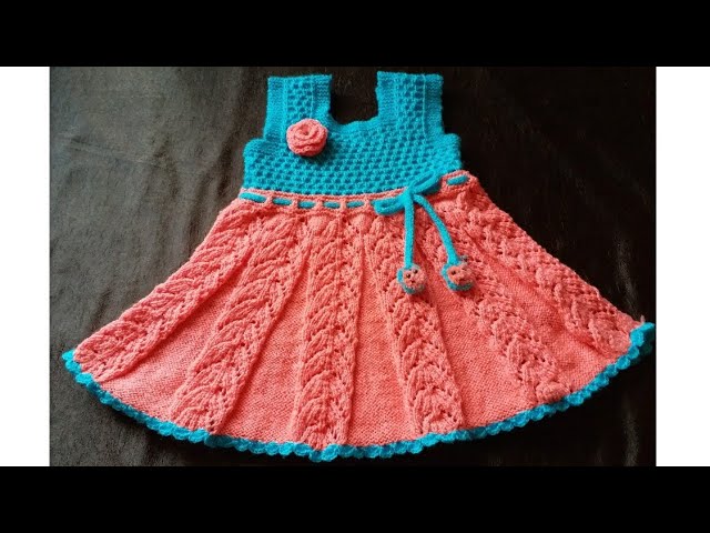 Baby dress knitting #handknitting #diy #yarn #handmade #knitting #pattern  #ritunagpal #bunaidesign - YouTube