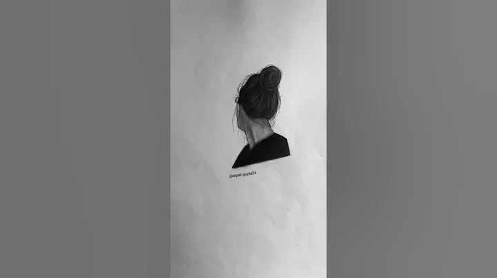 My pencil drawing process from start to finish ✨Realism portrait #charcoaldrawing #pencilshading