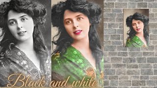 How to Colorize Old Photo in Photoshop | Black and white image Repair Tutorial 2020