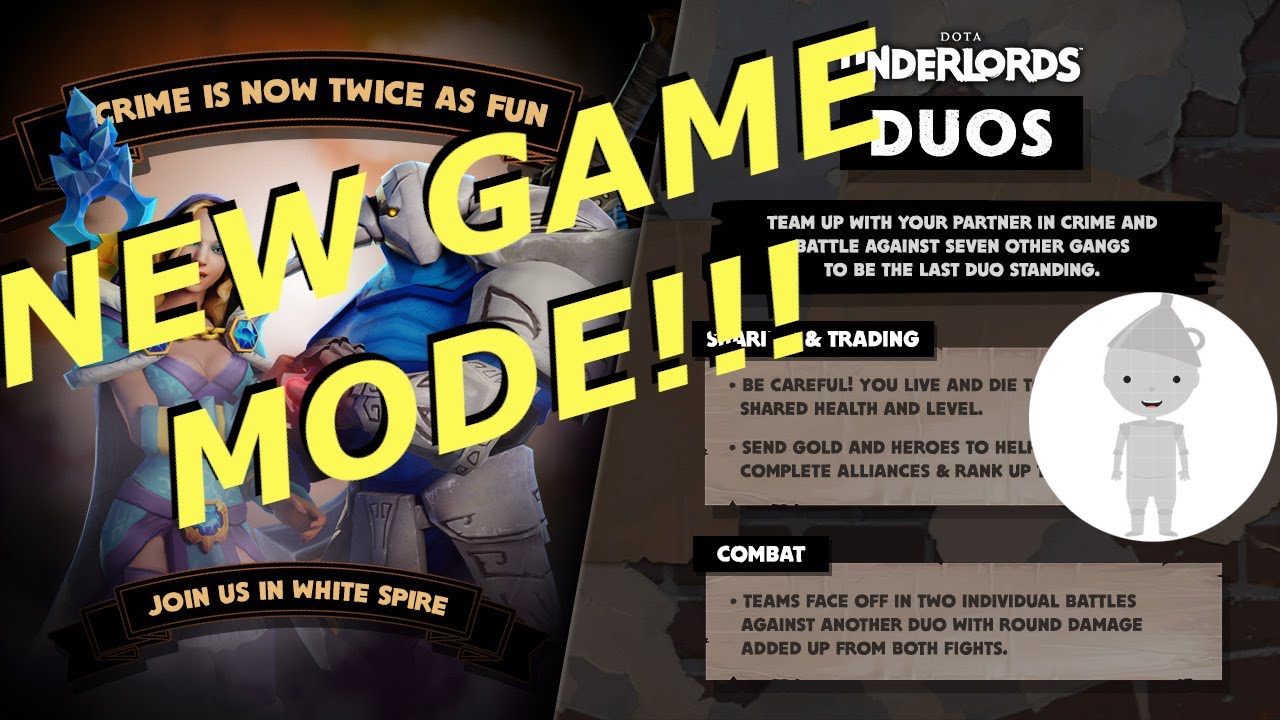 DUO MODE!!! | Dota Underlords