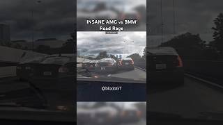 INSANE AMG vs BMW Road Rage Ends in Chaos