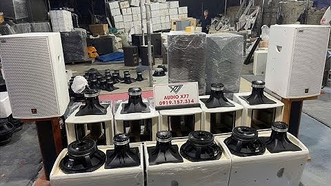 LOA TR12 (Drive RCF) Hàng hiếm siêu VIP Treble ND650 duy nhất 8 đôi trên thị trường