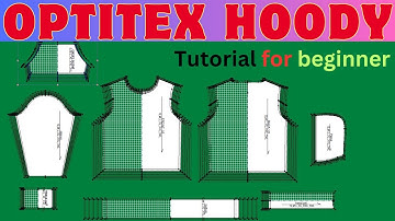 🚀How to draft three piece hood🚀 - 📈quick and easy, step by step!🚀OPTITEX PATTERN MAKING🚀