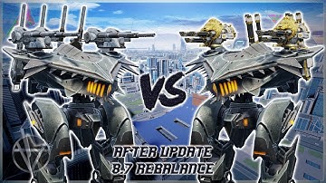 [WR] 🔥 Avenger (+10%) VS Tempest (+25%) – Mk3 Comparison | War Robots