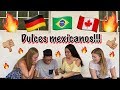 EXTRANJEROS PROBANDO DULCES MEXICANOS: ¿que opinaron?🧐🔥