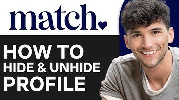 How To Hide And Unhide Your Profile On Match.com (2024)
