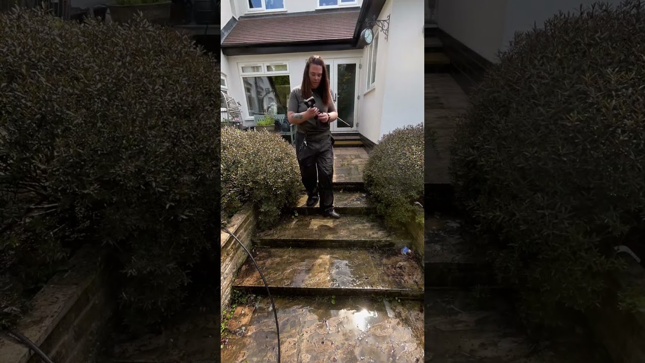 Amazing results on this neglected patio! 