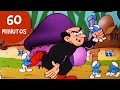 60 Minutos de Smurfs • O Gargamel captura os Smurfs!! 😨 • Os Smurfs