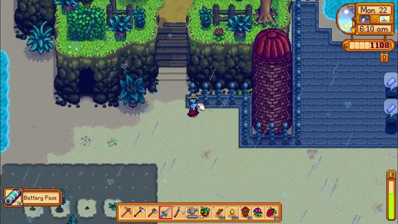 How to get Battery Packs item Stardew Valley 1.5 YouTube