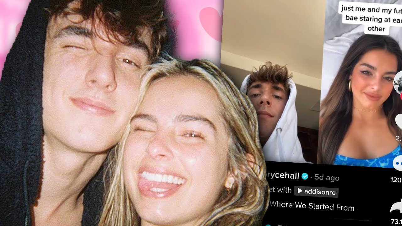 Tik Tok stars Addison Rae and Bryce Hall REVEAL if they're dating again! THIS Tik Tok says it all!
