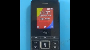 How to On Off Flight Mode in Itel it2175