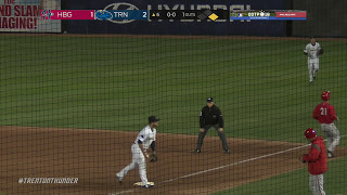 Ronald Herrera Pitches into Double Play to End Inning (051217)