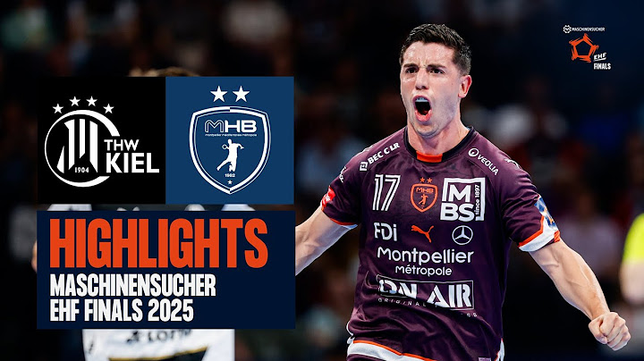 THW Kiel vs Montpellier Handball | Maschinensucher EHF Finals 2025