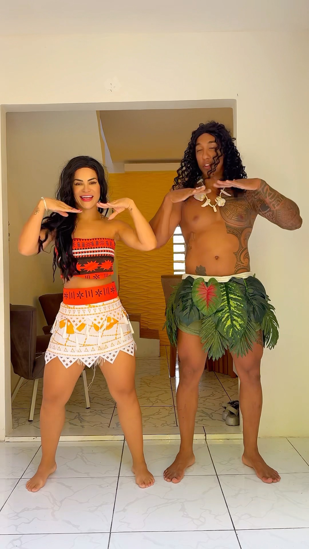Se joga! ?? @ApolloSant #dance #entretenimento #moana #maui