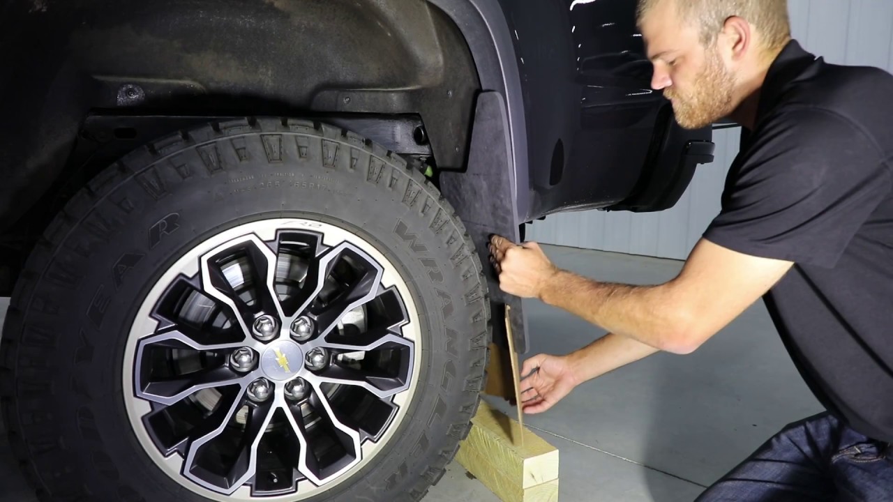 Universal ROCKSTAR™ Splash Guard Mud Flap Install Video