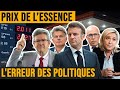 Essence trop chre  lerreur des politiques