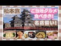 【松本旅行】1泊2日で松本の名物&レトログルメを満喫！松本城&城下町巡り【長野】
