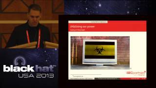 Black Hat USA 2013 - The Outer Limits: Hacking the Samsung Smart TV screenshot 3