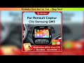 Unboxing Ainavi Car Radio For Renault Captur Clio Samsung QM3 2014 2015 2016 2017 2018 Wireless Car