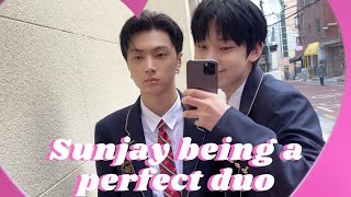 SUNJAY MOMENTS PROVING THEY ARE A PERFECT DUO