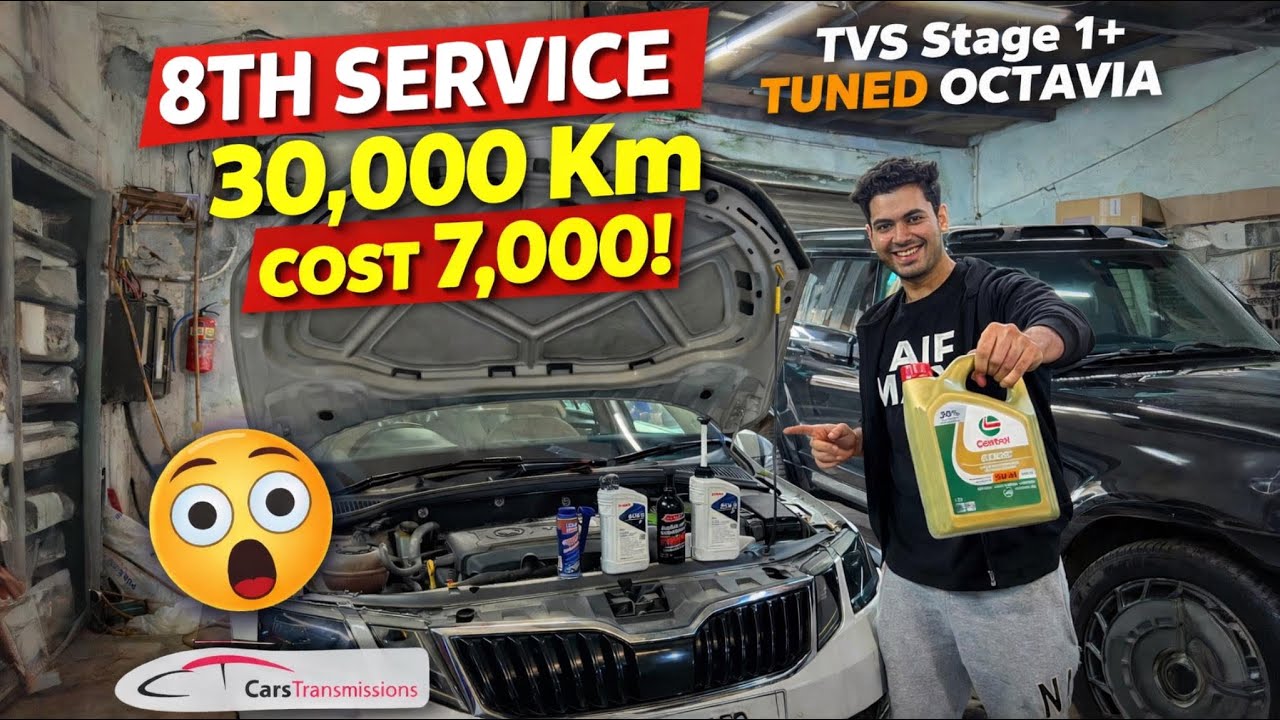 SURPRISING SERVICE COST of our OCTAVIA after 8 YEARS !