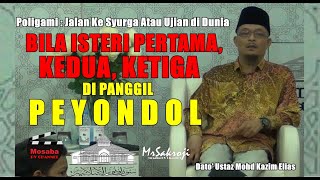 Dato Ustaz Mohd Kazim Elyas ~ POLIGAMI JALAN KE SYURGA ATAU UJIAN DI DUNIA ~ 04 OCT 2025