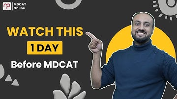 Watch this before your MDCAT 2024 Exam | Sir Ammar Ali Ayub