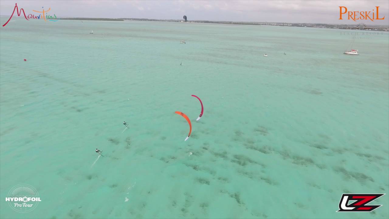 Hydrofoil Pro Tour : Round 3 : Mauritius  : Day 2 Race 8