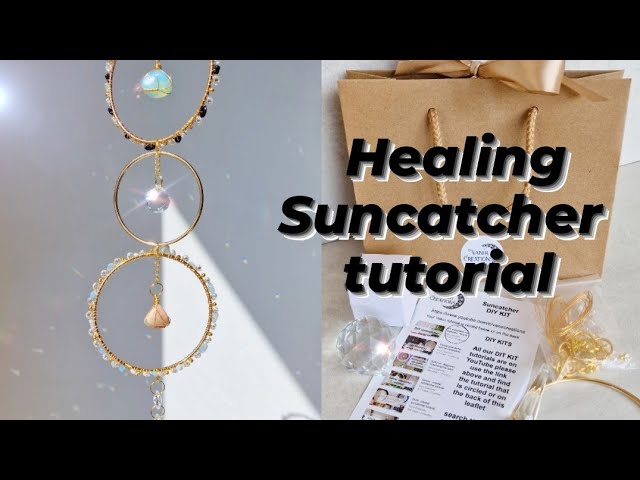 DIY suncatcher kit moon and star crystal suncatcher – Vanir Creations