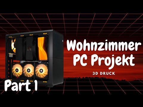 3D-printed PC case – Modcase Hyper ATX project | Living room PC project part 1
