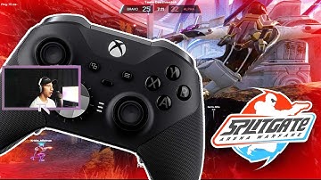 Playing Splitgate with a Xbox Elite controller