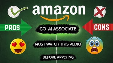 Amazon GO AI Pros & Cons | Why not select Amazon go ai  | Amazon go ai Advantage | GO AI Associate