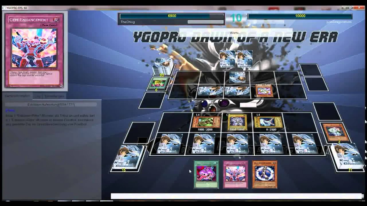 Let's play Yu Gi Oh! Pro Dawn of a New Era [DEUTSCH] Duell 16 ...