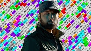 Eminem, Fuel | Rhyme Scheme Highlighted