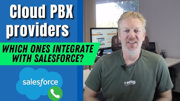 Which Cloud PBX providers integrate with Salesforce?