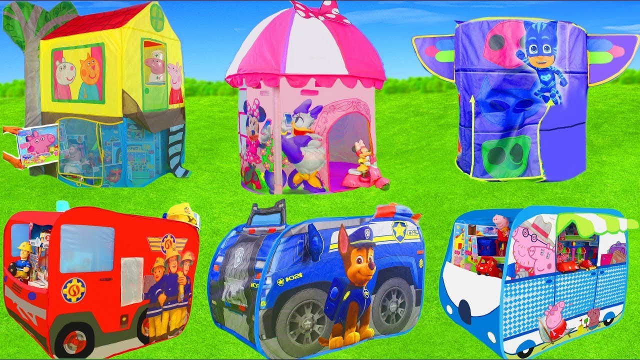 minnie minoso Peppa Pig Unboxing - Paw Patrol - Fireman Sam Toys for Kids