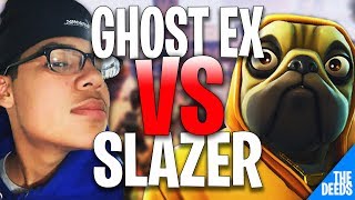 Ghost Ex 1 VS 1 Slazer Xo | Creative 1v1 *PRO NA BUILD BATTLES*