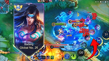 Try this build and emblem to counter any meta hero’s 💪| badang best build and emblem 2025🔥