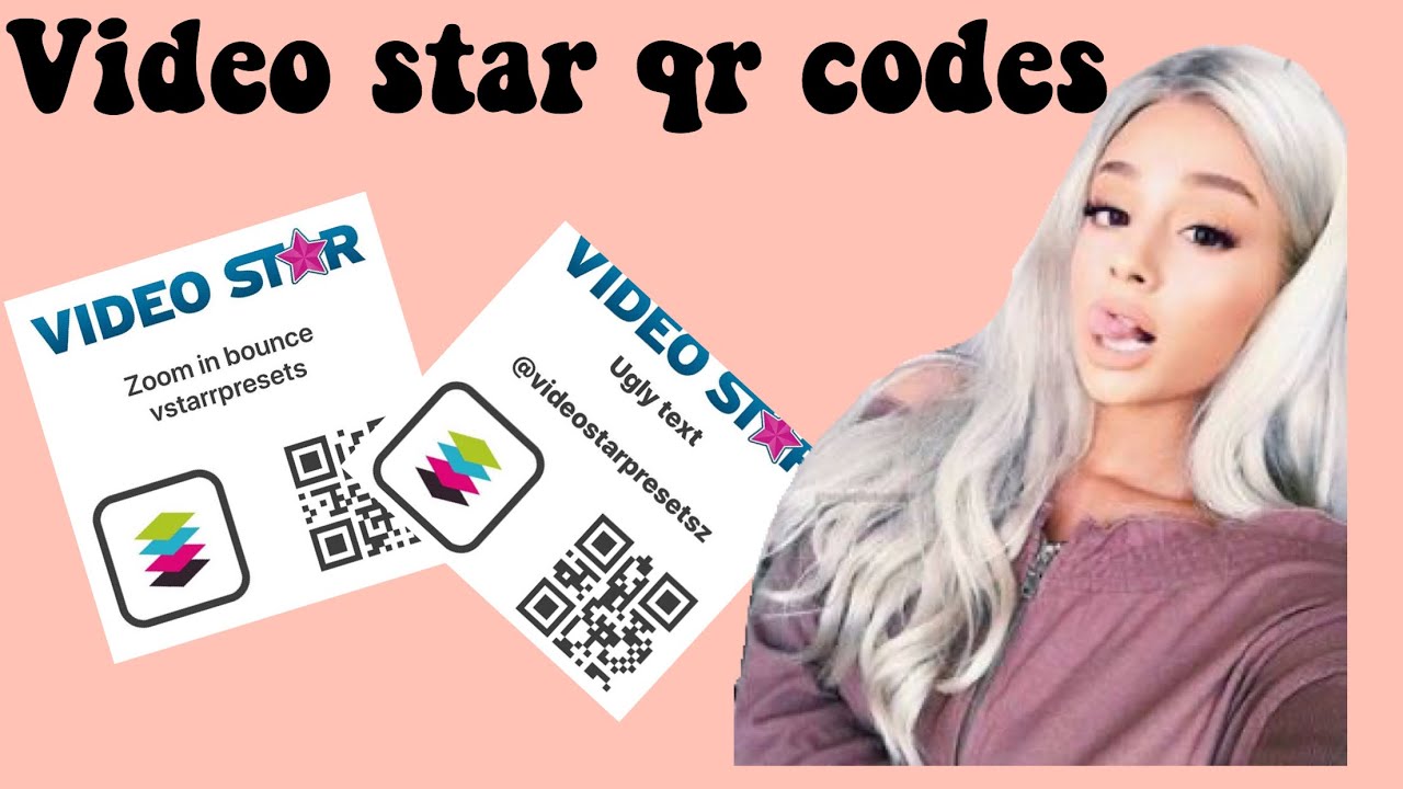 Video Star Text Qr Codes Free