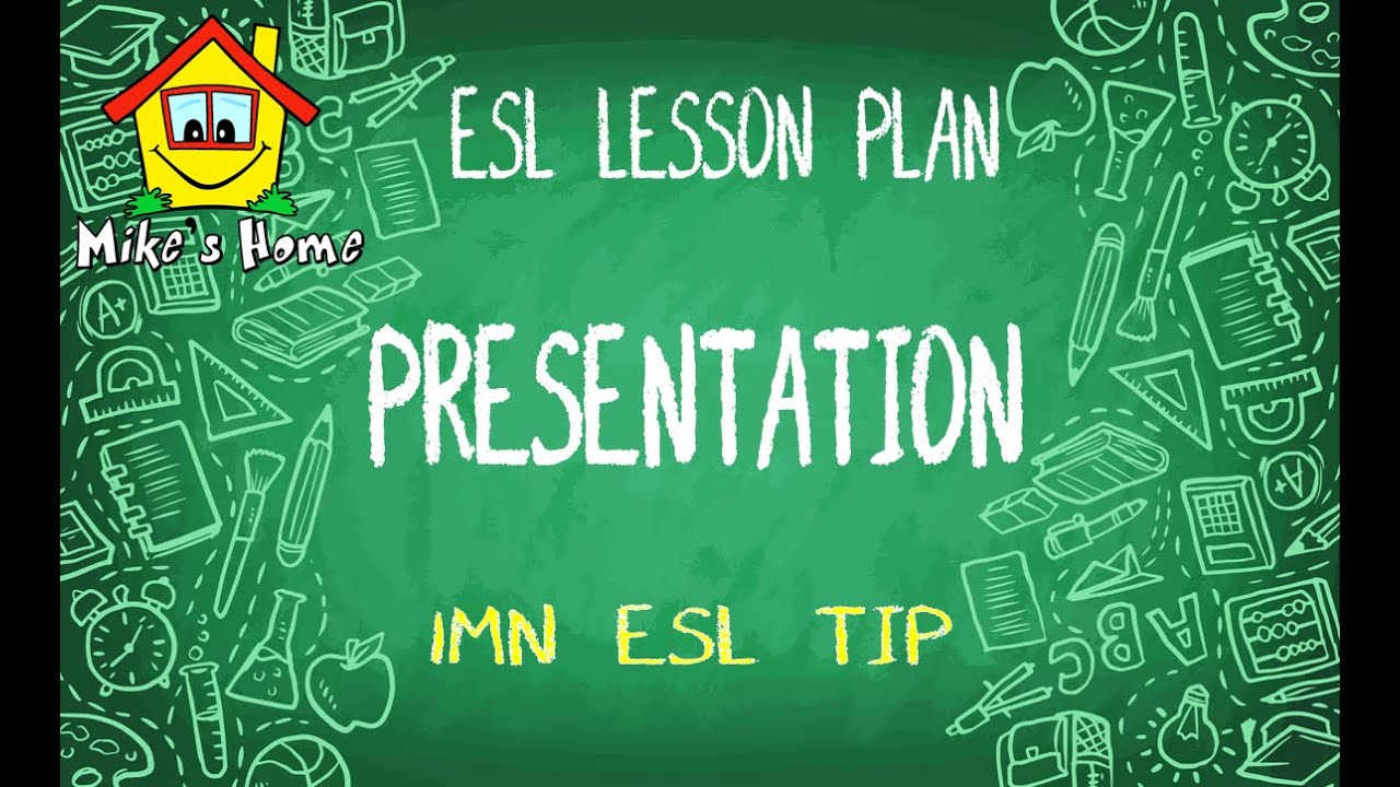 how to make a presentation esl