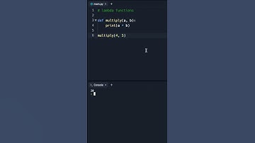 #shorts Learn Lambda Functions