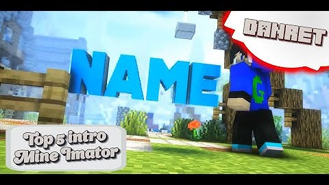 Top 5 intro Template [Mine Imator] - [Free Download] 21#