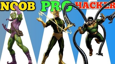 NOOB vs PRO vs HACKER | In Octopusman | With Oggy And Jack | Dr. Octavius Gamer | ALL Levels