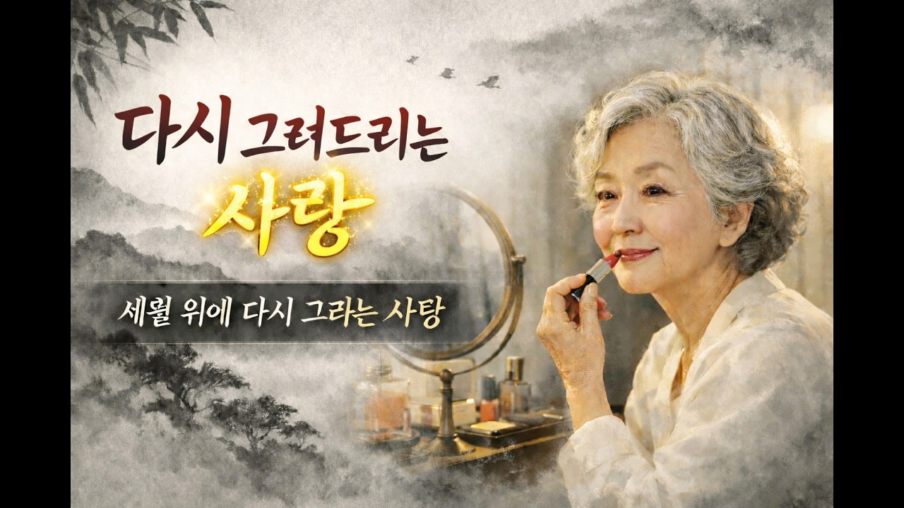 [다시 그려드리는 사랑] | 세월 위에 다시 그리는 사랑 | 감성 시노래 · Emotional Poetic Song (새벽 안택상 | SeByeok An Poet)