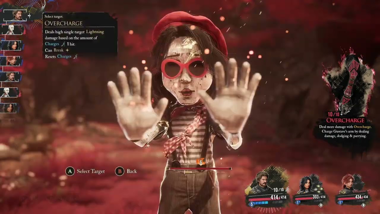 Clair Obscure Expedition 33 - Ancient Sanctuary Mime Boss fight